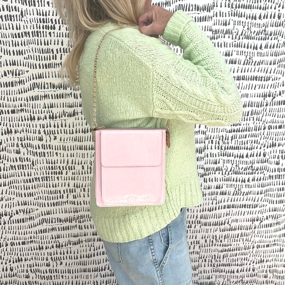 Louis Vuitton Authentic Custom Pink Mott Shoulder Bag - Picture 7 of 14